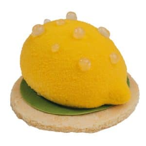 Entremets au citron et au « Karipoulé »