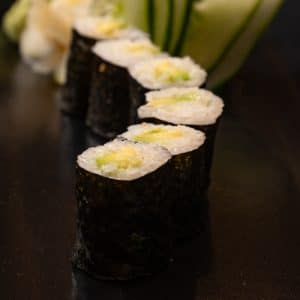 Hoso Maki Avocado/Avocat (6 pcs)