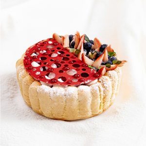 Charlotte aux fruits rouges